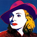 Ingrid with Hat by Andy Warhol